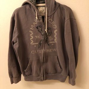 Ecko grey hoodie L Cut&Sew unisex